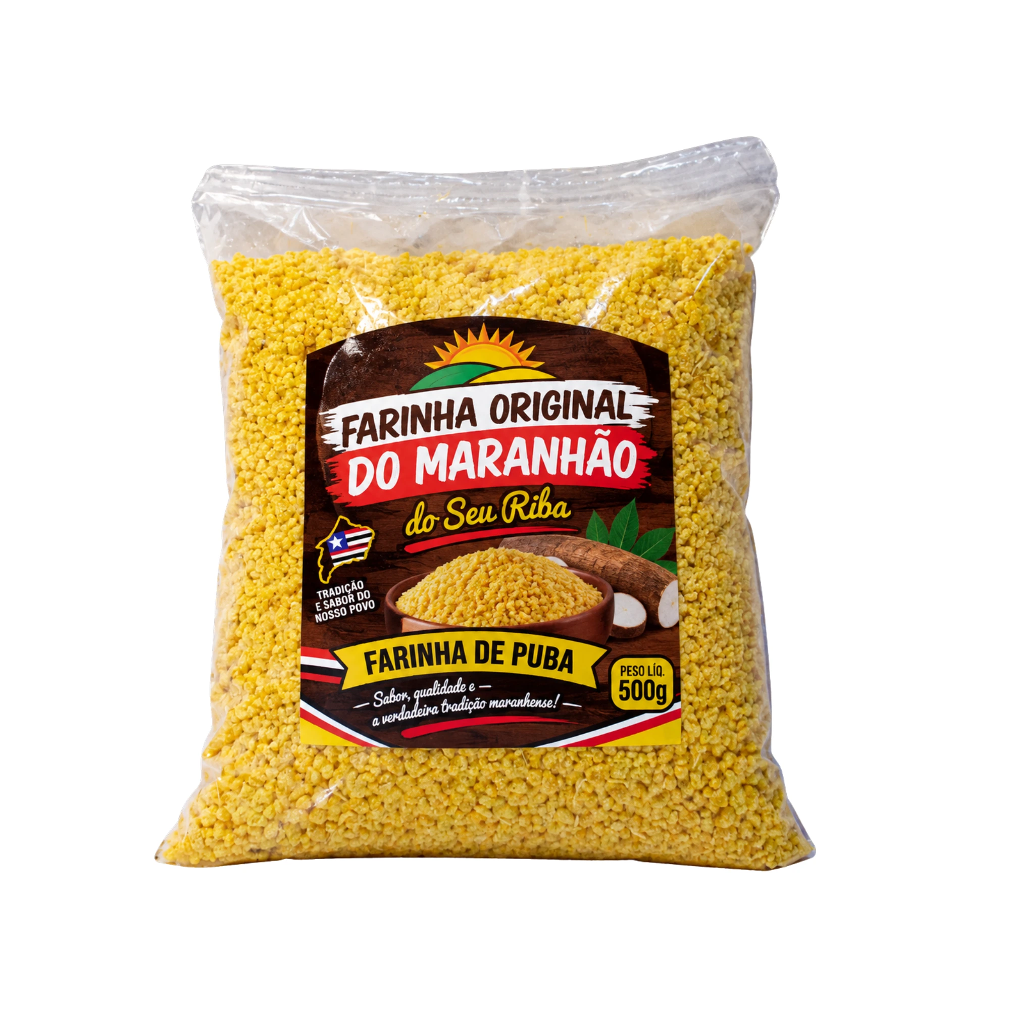 Massa de Puba - Farinha do Riba